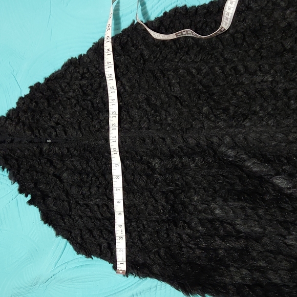 ARMANI EXCHANGE FAUX FUR VEST  WOMEN'S CARDIGAN - Picture 9 of 10